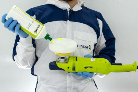 Masina polishat Ø 125 - 180 mm - Masina de polisat electrica, Finixa POL 80, heavy-duty 230V Ø 150 mm + accesori