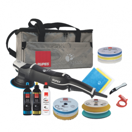 Masina polishat Ø 125 - 180 mm - Masina de polisat electrica, Rupes Bigfoot LHR15V/LUX, 220 V, orbitare 15 mm, diametru Ø 125 mm