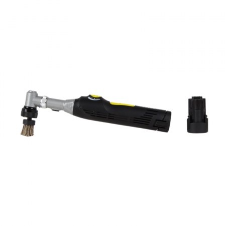 Masina polishat Ø 75 mm - Masina curatat cu perie, Starline GV HL-5901, poate functiona la retea cu 230 V ori acumulator 12 V, cu orbitare 3 / 12mm, Ø 25 / 50 mm