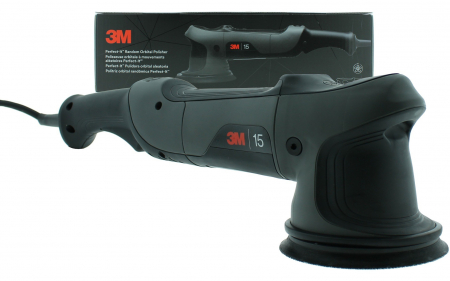 Masina de polisat electrica, 3M™ 34102E, orbitare 15 mm, turaţie reglabila 3000- 5200 rpm, diametru Ø 125 mm [2]