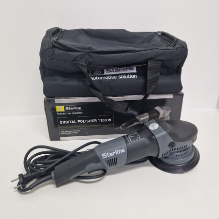 Masina de polisat orbitala, Starline GV 5115B, turaţie reglabila 380 - 2100 rpm, diametru Ø 125 mm [6]