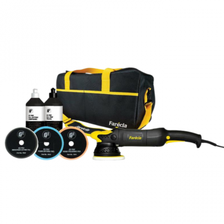 Masina polishat Ø 125 - 180 mm - Masina de polisat electrica, Farecla YT-82200, orbitare 15 mm, 230V Ø 150 mm + accesorii