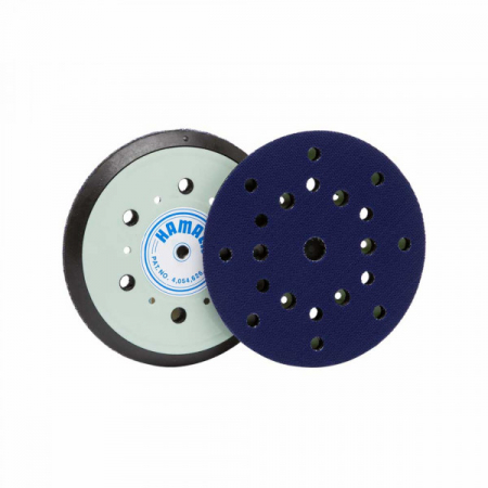 Masina slefuit Ø 150 mm - Suport de slefuire dur, Colad 010860, Ø 150 mm, carlig și bucla, 8 + 6 + 1 gauri