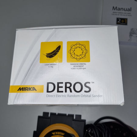Masina slefuit electrica, Mirka DEROS 650CV, Ø 150 mm, orbitare 5 mm [4]