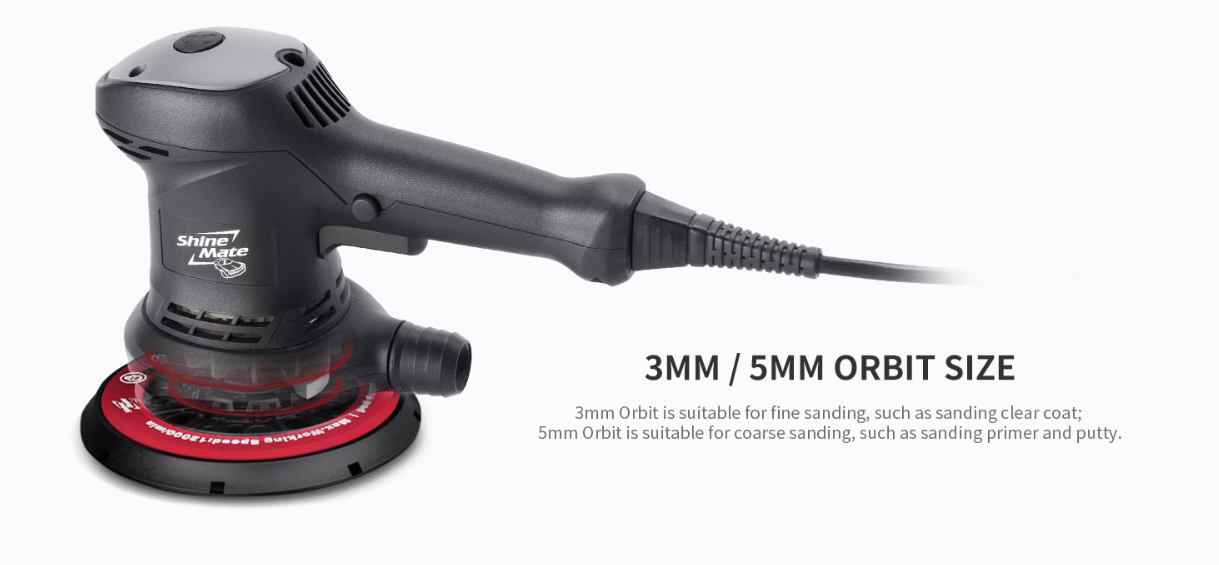 Masina slefuit electrica, ShineMate ES526/5,  Ø 150 mm, orbitare 5 mm [2]