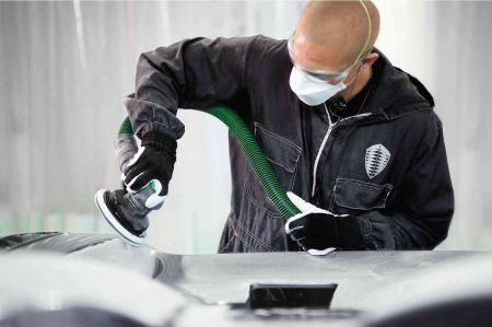 Masina slefuit pneumatica, Festool LEX 3 202797, cu excentric, orbitare 7 mm si Ø 150 mm [3]