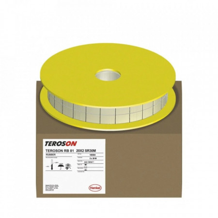 2. CONSUMABILE - Etanșant mastic butilic negru, Teroson® RB 81, snur etansant butilic cu vâscozitate ridicată și putere mare de adeziune, grosime 2 mm, lungime 30 metri