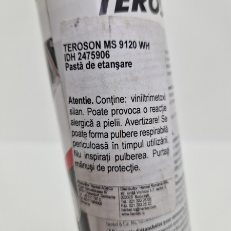 Mastic poliuretanic, Teroson MS 9120, culoare alb, 310 ml [4]