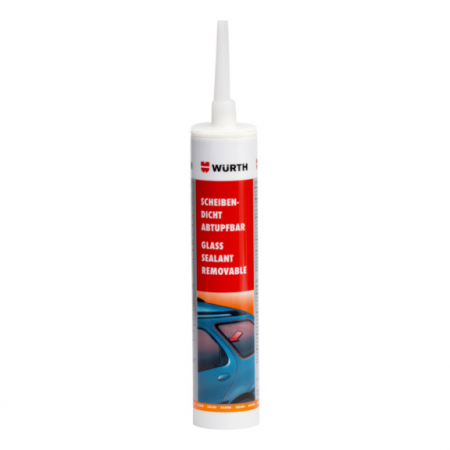 Mastic etansare - Mastic poliuretanic, Wurth 890 100 043, negru, pentru etansare chedere, gramaj 310 ml