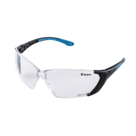 2.1 PROTECTIE PERSONALA - Ochelari de protectie, Wurth 899 102 39X, rezistent la zgarieturi, cu lentile incolore sau gri, din policarbonat si filtru UV