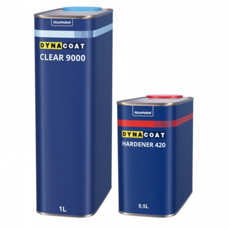 2. CONSUMABILE - Pachet lac auto 2:1, Dynacoat 9000, cantitate 1 / 5 litri + intaritor