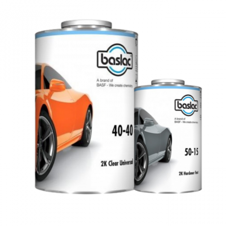 Lac auto HS - Pachet lac auto, Baslac 40-40 HS 2:1, gramaj 1 / 5 litri lac + 0.5 / 2.5 litri intaritor
