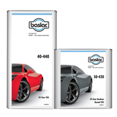 2. CONSUMABILE - Pachet lac auto, Baslac 40-440 HS 2:1, gramaj 1 / 5 litri lac + 0.5 / 2.5 litri intaritor