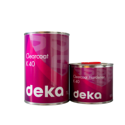 Lac auto Mat - Pachet lac auto mat, Deka K40 2:1, gramaj 1 litru lac + 0.5 litri intaritor