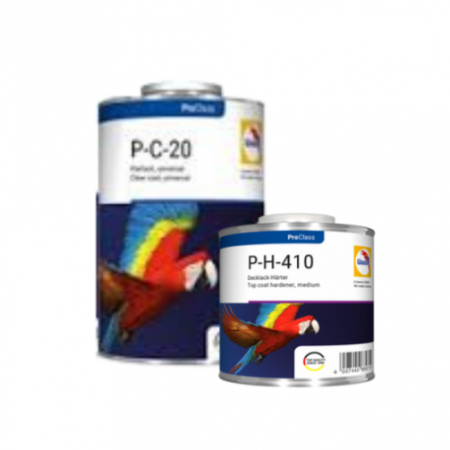 Lac auto HS - Pachet lac auto, Glasurit P-C-20, Universal 2:1, gramaj 1 litru / 5 litri + intaritor