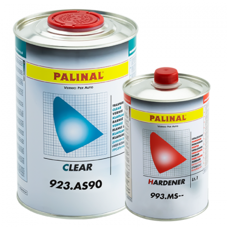 Lac auto HS - Pachet lac auto HS, Palinal 923.AS90, Scratch Resistant, 1 litru lac + 0.5 litri intaritor