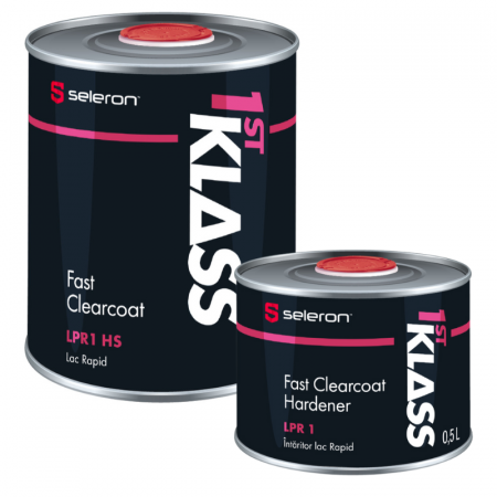 2. CONSUMABILE - Pachet lac auto, Kass HS 2:1, acrilic premium rapid, cantitate 1 litru lac + 0.5 litri intaritor