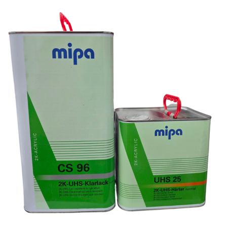 Lac auto UHS - Pachet lac auto, Mipa CS95, UHS 2:1, cantitate 1 / 5 litri + intaritor