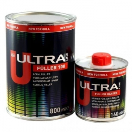 2. CONSUMABILE - Primer / Filler acrilic, Novol Spectral Ultra Filler 100, 5:1, gramaj 0.4 / 0.8 litri primer + 0.08 / 0.16 litri intaritor
