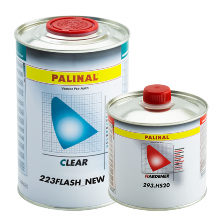 Lac auto UHS - Pachet lac auto UHS, Palinal 223.FLASH, 1 litru lac + 0.5 litri intaritor
