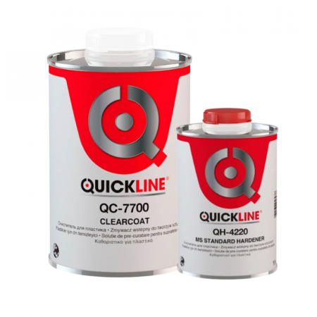 Lac auto HS - Pachet lac auto, Quickline QC-7700 MS, cantitate 1 litru si 5 litri, contine intaritor