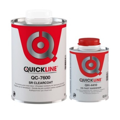 2. CONSUMABILE - Pachet lac auto, Quickline QC-7600 SR HS, cantitate 1 litru lac si 0.5 litri intaritor