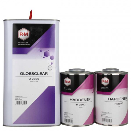 2. CONSUMABILE - Pachet lac auto, RM C2560, GlossClear 3:1, cantitate 5 litri lac + 2 litri intaritor