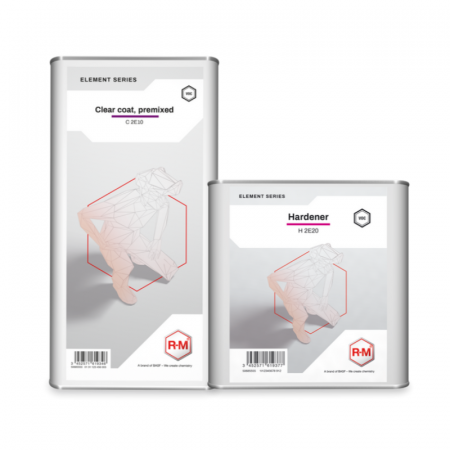 Lac auto HS - Pachet lac auto, RM C2E10, premixed 4:1, cantitate 4 litri lac + 1 litru intaritor