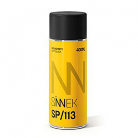 2. CONSUMABILE - Spray vopsea, Sinnek SP113, culoare negru mat, cantitate 400 ml