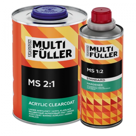 Lac auto MS - Pachet lac auto, Troton Multi Fuller MS 2:1, gramaj 1 / 5 litri lac + 0.5 / 2.5 litri intaritor