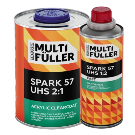 Lac auto UHS - Pachet lac auto, Troton Multi Fuller Spark 57 UHS 2:1, gramaj 1 / 5 litri lac + 0.5 / 2.5 litri intaritor