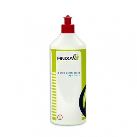 2. CONSUMABILE - Pastă abrazivă dop rosu, Finixa POL 15 pas 1, pe baza de apa, cantitate 1 kg