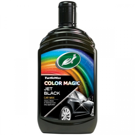 Pasta polish - Pastă abraziva, TurtleWax Color Magic, 3 In 1 Jet Black Wax, 0.5 kg