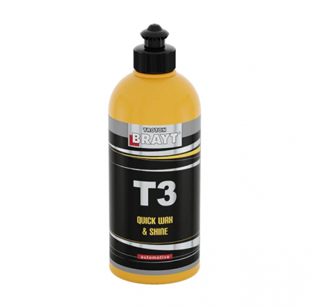 2. CONSUMABILE - Pasta ceara si luciu, Brayt T3 Quick Wax & Shine, diferite gramaje