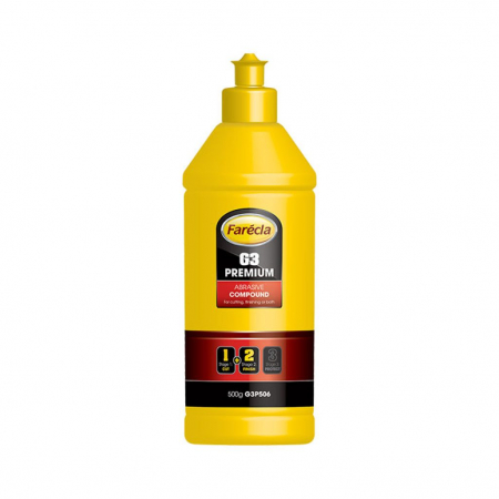 2. CONSUMABILE - Pasta polish abraziva, Farecla G3 P506, pentru redat luciu/egalizare, gramaj 500 ml