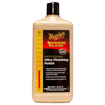 Pasta polish - Pasta polish ultra fina, Meguiar's - Mirror Glaze Ultra Finishing Polish, gramaj 237 / 946 ml