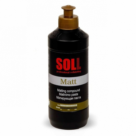 Pasla abraziva - Pasta de matuit, Soll Matt, cantitate 400 grame