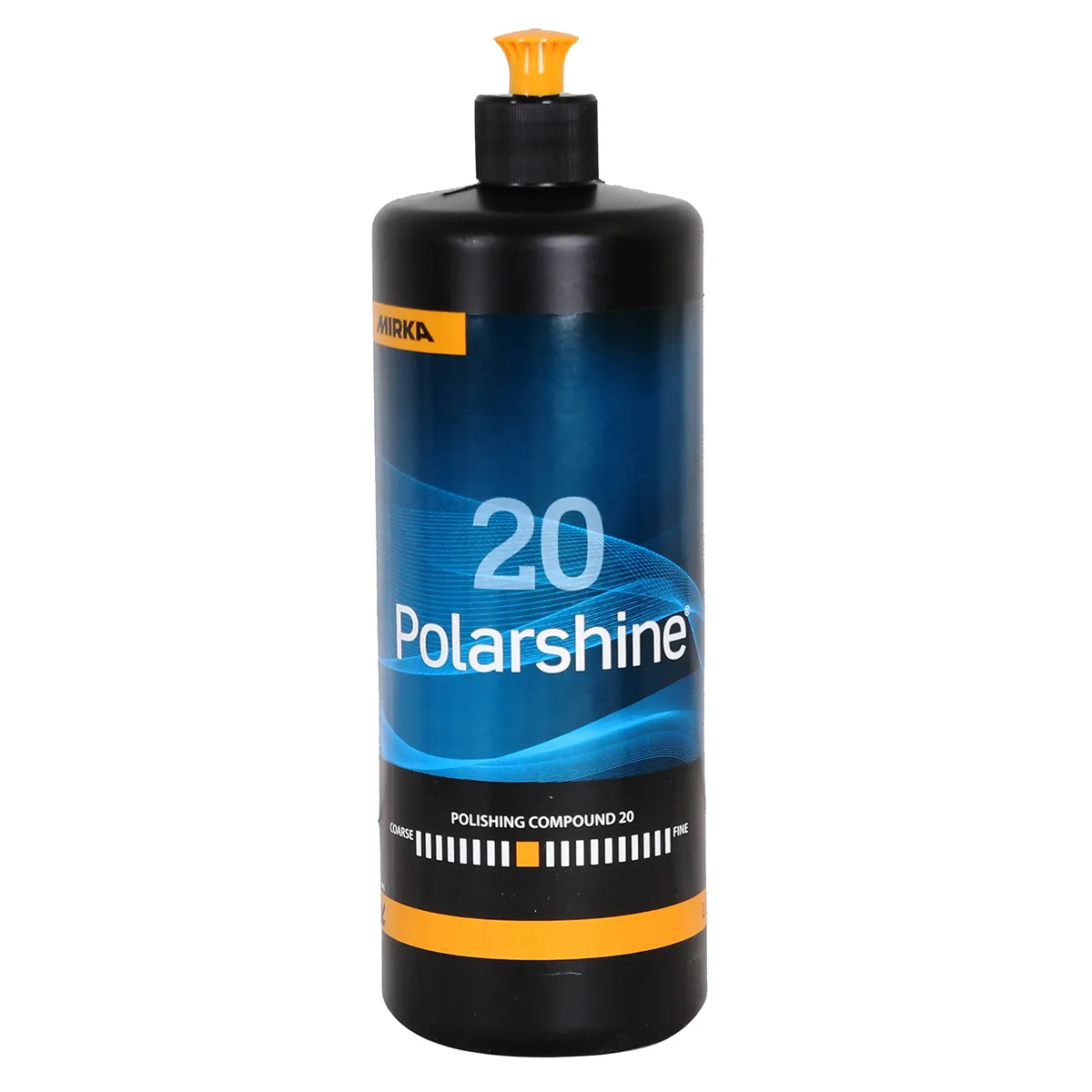 Pasta polish, Mirka® Polarshine® 20 Polishing Compound, mediu grosier pentru îndepărtarea zgârieturilor, gramaj 1 litru [1]