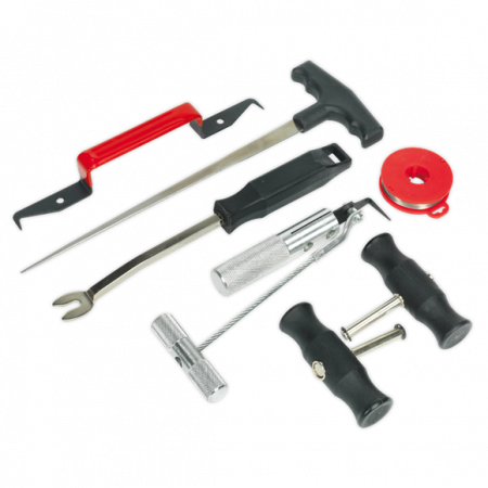 2. CONSUMABILE - Trusa unele, Sealey WK3, pentru montare / demontare parbriz, set 7 piese