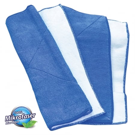 2. CONSUMABILE - Lavete curatare, Petex 432101, culoare albastru, din microfibra, dimensiune 35 X 35 cm