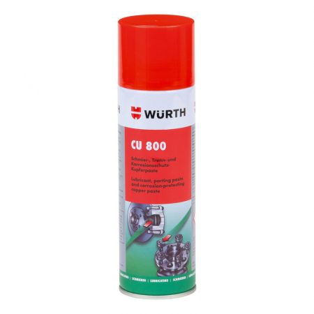 Suflat - Pasta de cupru, Wurth CU 800, aderenta, cantitate 300 ml
