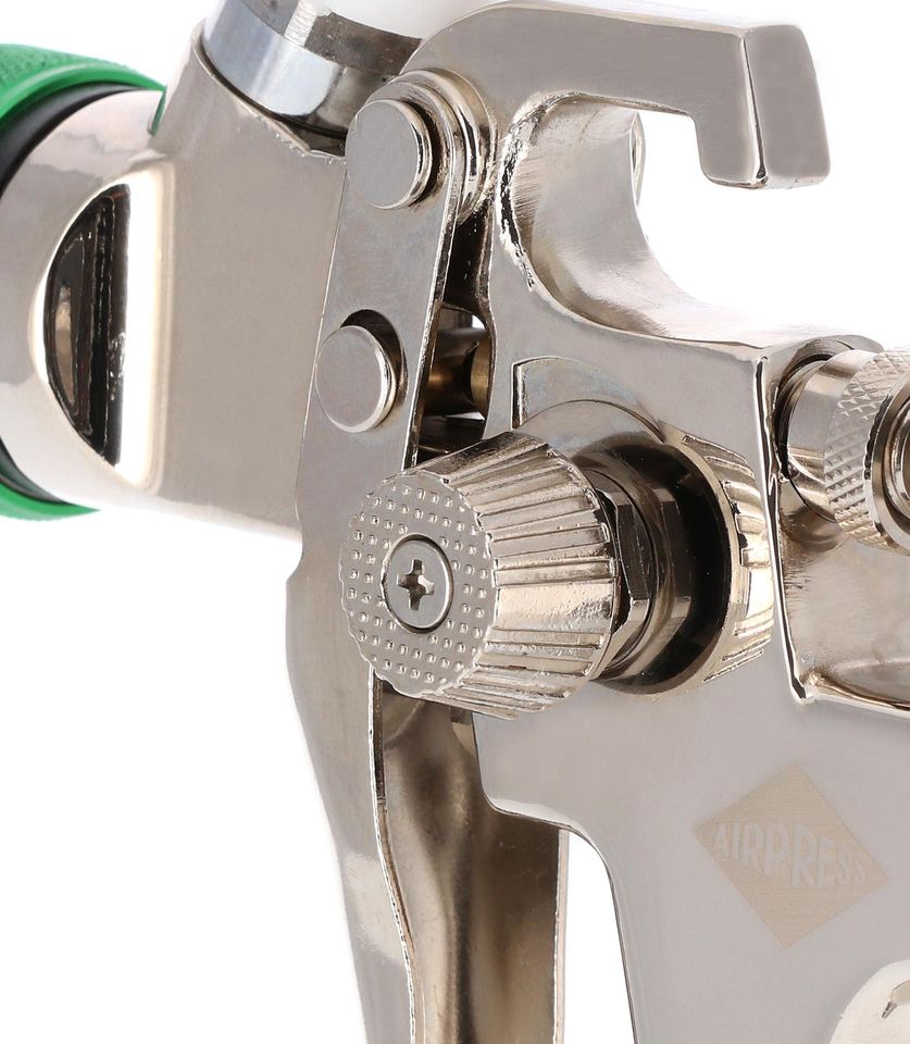 Pistol de vopsit, Airpress 45103 HP, cupa plastic 600 ml, duza la alegere, consum aer incepand cu 99 l/min [3]