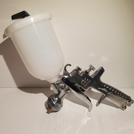 Pistol de vopsit, Anest Iwata AZ3 HTE 2 Air Gunsa, cupa plastic 600 ml, diferite duze la alegere [2]