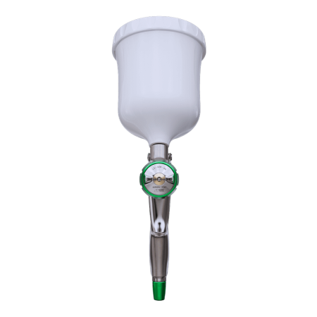 Pistol de vopsit, Anest Iwata Pininfarina LS-400 Base Seria 2.1 (reglaje verde) - vopsea pe baza de solvent, cana 600 ml [2]