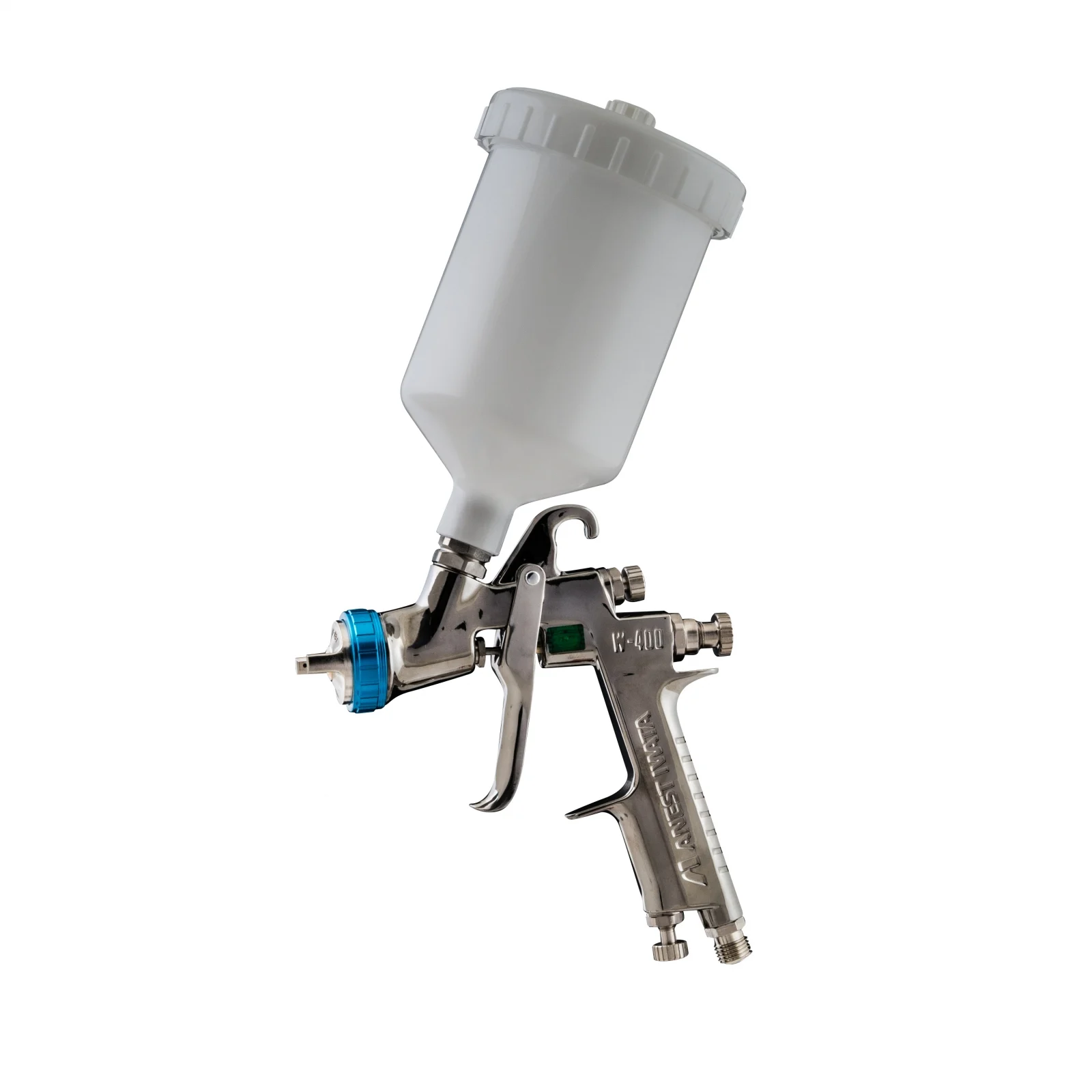 1. PISTOALE VOPSIT - Pistol de vopsit, Anest Iwata W-400 WB1 / WB2 Classic Plus - vopsea pe baza de apa, cupa plastic 600 ml, duza la alegere