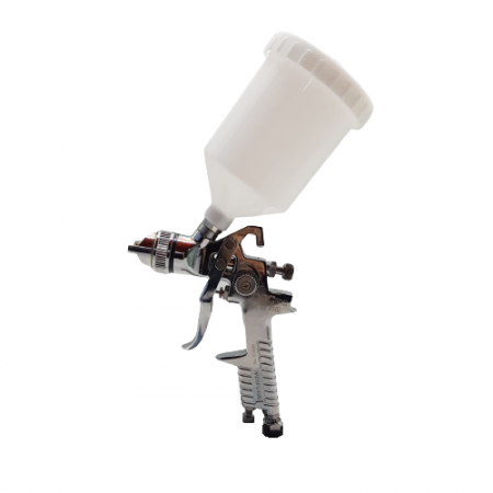 Pistol de vopsit, DDCars HVLP H-827, cana 600 ml, duza la alegere, consum aer 170-300 l/min [0]