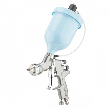 Pistoale cana sus (pressure) - Pistol de vopsit, DeVilbiss Advance HD Conventional, consum aer de la 339 l/min, cana sus presurizata 600 ml, duza la alegere