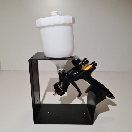 Pistol de vopsit DeVilbiss DV1 LAC (DIGITAL), cupa plastic 600 ml, duza la alegere, consum aer incepand cu 285 l/min [2]