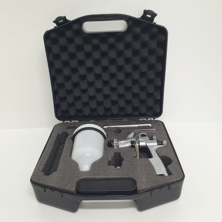 Pistol de vopsit, Finixa SPG 800, cupa plastic 600 ml, consum aer 280 l/min pentru Vopsea, duza 1.3 mm [1]