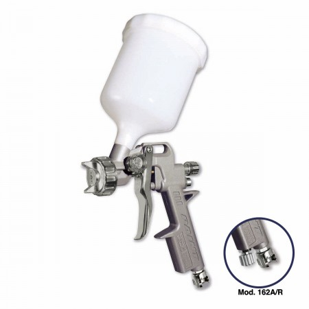 1. PISTOALE VOPSIT - Pistol de vopsit, GAV 162A, cupa plastic 600 ml, duza la alegere, consum aer incepand cu 100 l/min